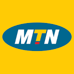 MTN network logo for data bundles and airtime in Ghana